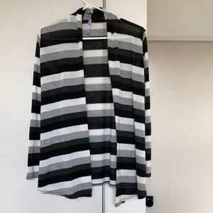 Striped cardigan